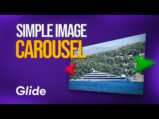 🎓 Glide Tutorial - Simple Image Carousel (Using Query)