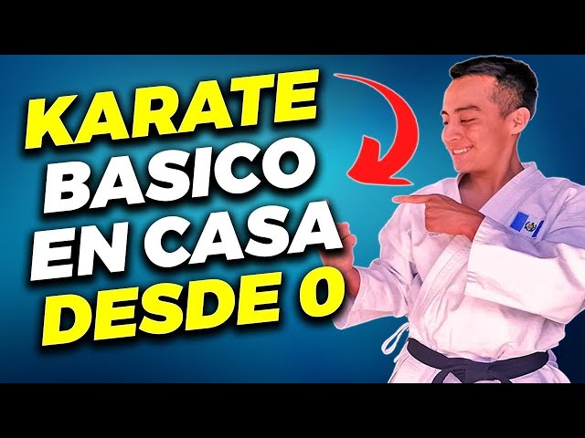 🏆 El TUTORIAL más COMPLETO para aprender KARATE en CASA 🥇 Para TODAS las edades