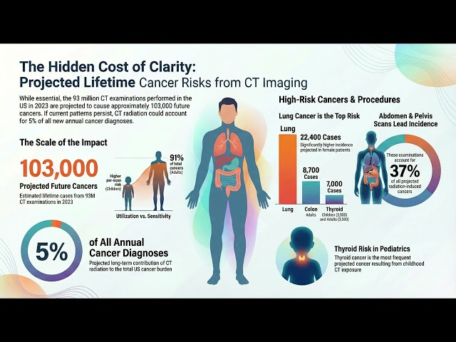 Projected Lifetime Cancer Risks From CT Imaging: A Population-Level Risk Modeling Analysis-Podcast