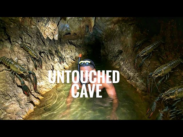 UNTOUCHED  MYSTERIOUS CAVE COULD COST YOU YOUR LIFE SOLO EXPLORING 