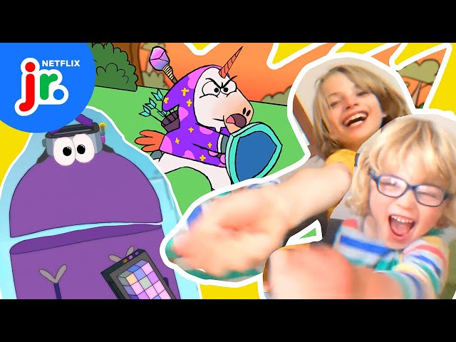 Lollipop Mountain 🍭 StoryBots Super Silly Stories | Netflix Jr