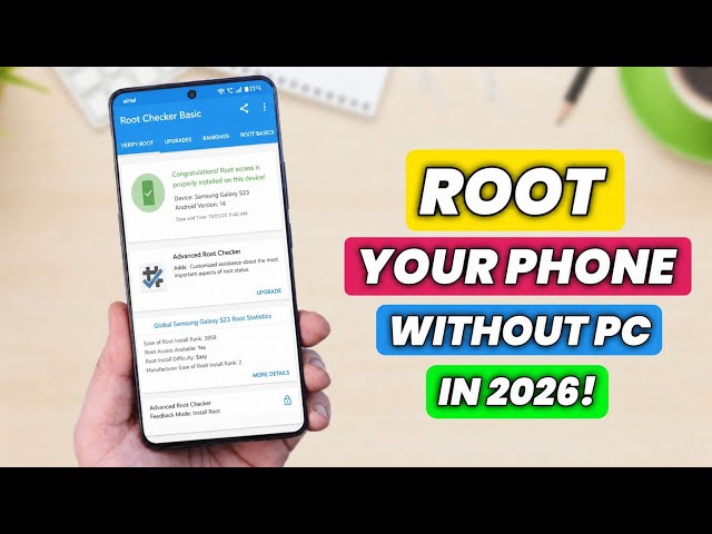 Root Any Phone In 2026 | How To Root Any Android Phone | One Click Root | Root Android