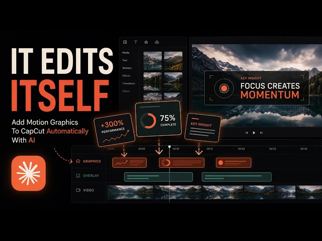 How To Add Motion Graphics To CapCut Automatically With AI
