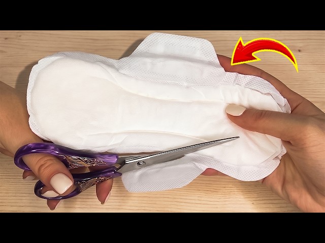 Cut Old Sanitary Napkins! Every Home Needs This and Almost Nobody Does It! | Creation Invention