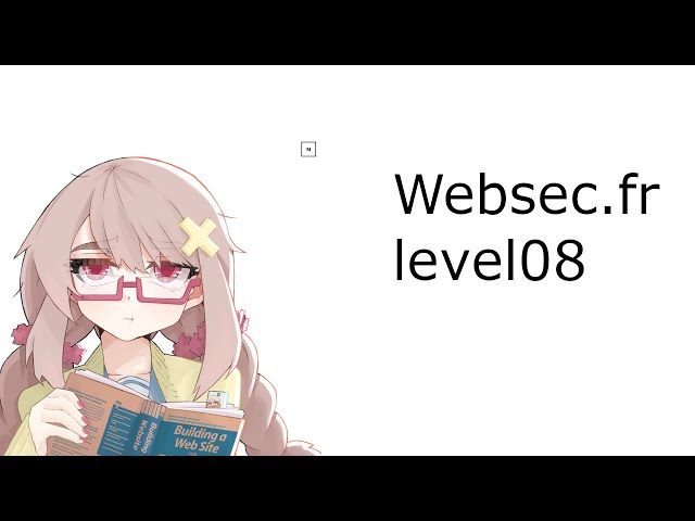 Websec.fr - level08