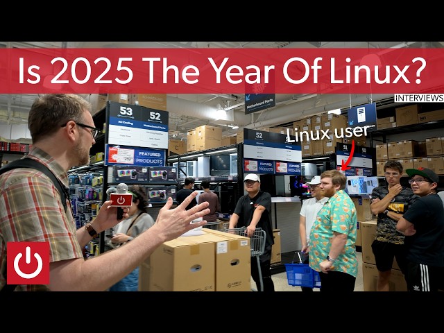 I Tried To Find Linux Users At Micro Center