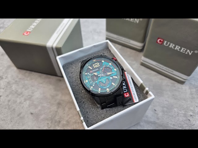 Unboxing | Reloj Curren 8395 original para hombre