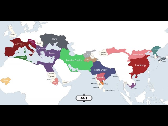 History of the World: Every Year from 2500 BC to 1720 AD