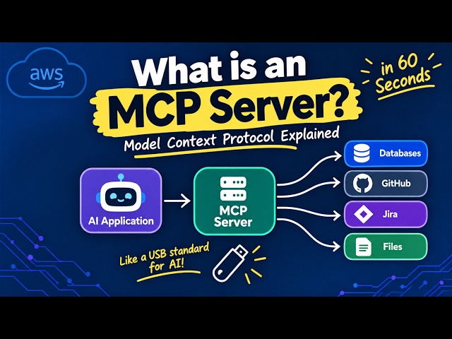 What is an MCP Server? 🤖 | Model Context Protocol Explained in 60 Seconds #Shorts