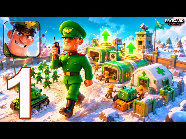 Top Force - Gameplay Walkthrough Part 1 - Military Army Commander Game (iOS, Android)
