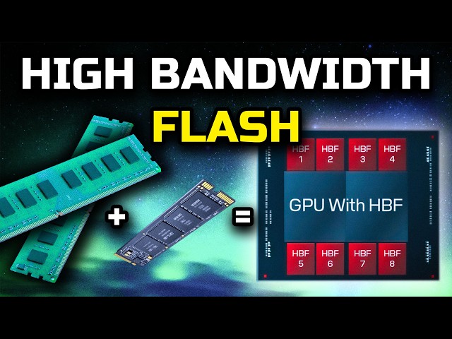 Your Next GPU Could have 500GB OF VRAM (HBF Tech EXPLAINED)