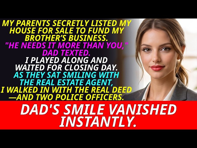 My Family Secretly Sold My Paid-Off House—I Showed Up At Closing With The Police | Her Silent Truth
