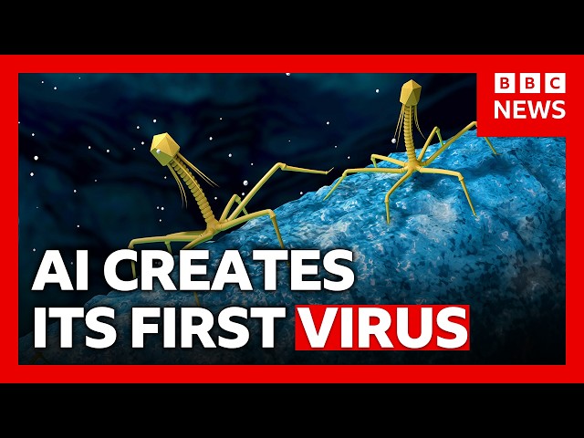 AI just created a brand new virus. Should we be scared? | BBC News
