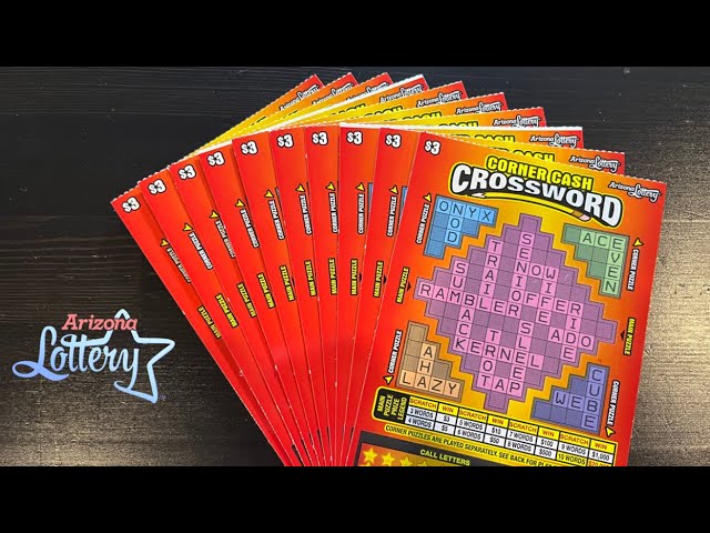 10 CROSSWORD SCRATCH OFFS IN A ROW!