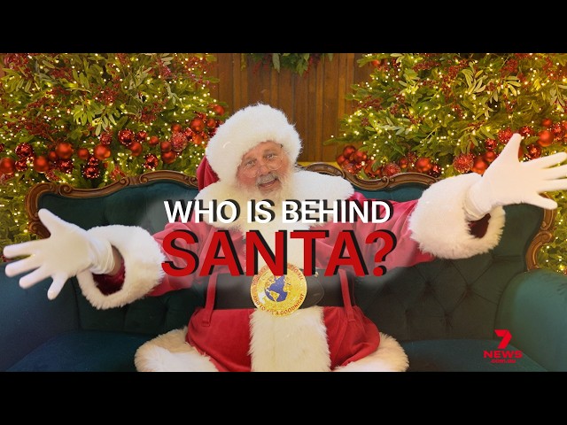 Meeting Santa: Who is behind the big red suit?| 7NEWS