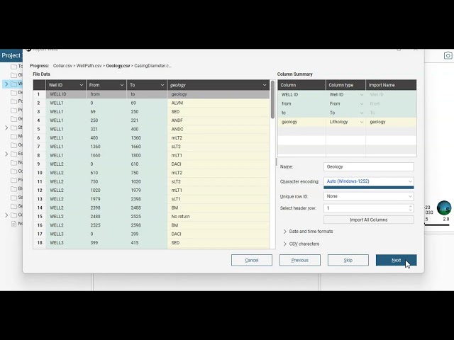 Importing well data in Leapfrog Energy software [microlearning]