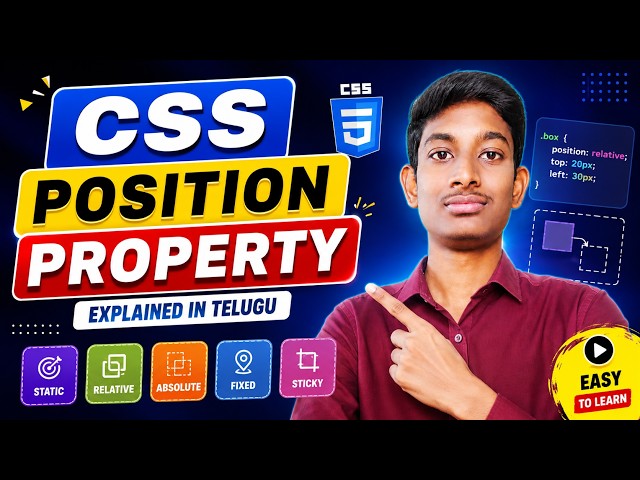 HTML & CSS Full Course in Telugu   Beginners to Advanced   Learn Web Development 2026 01 55 22 710 0