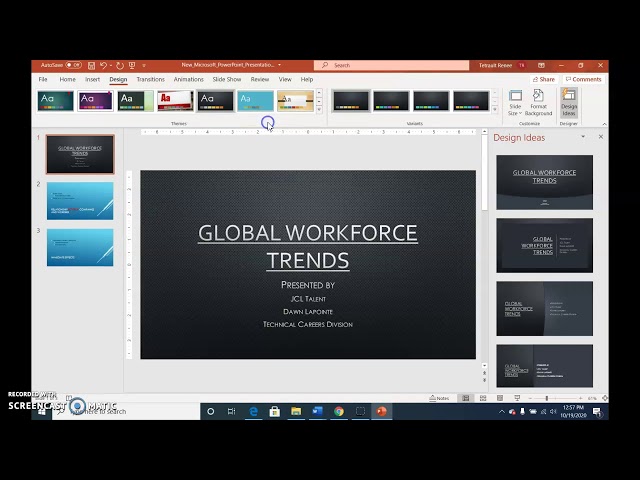 PowerPoint Module 1 Textbook Project Part 1