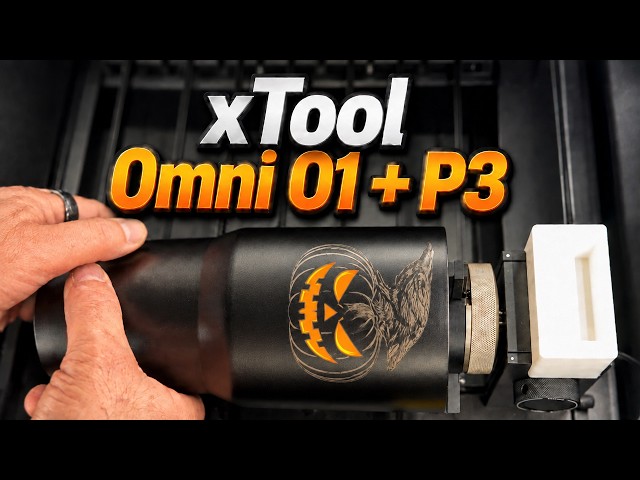 xTool Omni O1 + P3: I Combined UV Print and Engraving on One Tumbler