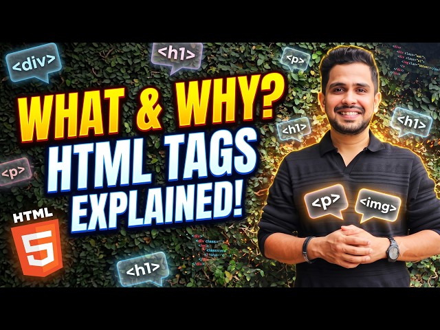 The REAL Reason HTML Tags Exist