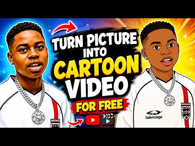 ChatGPT Tutorial for Beginners: How To Turn Picture Into Cartoon Animation Video for FREE 