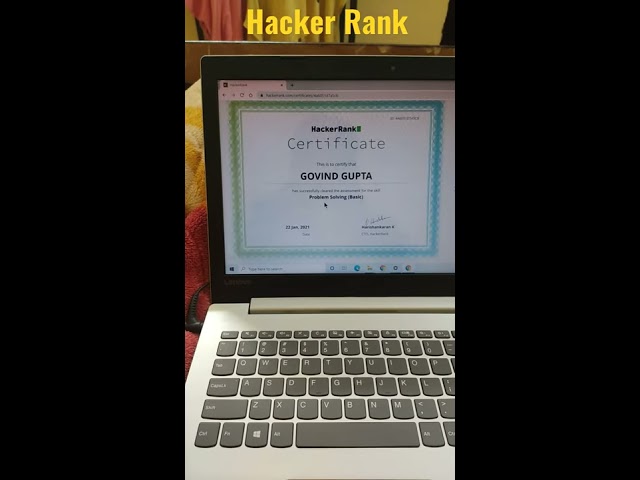 HackerRank Free Certificate🔥 HackerRank