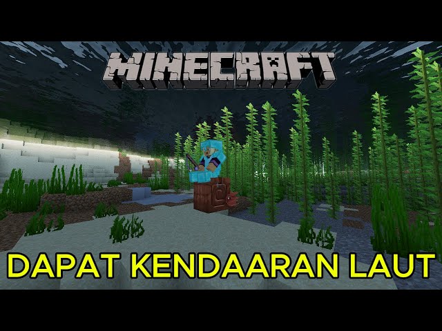 MENCARI KENDAARAN BUAT DI LAUT Minecraft Java  #8