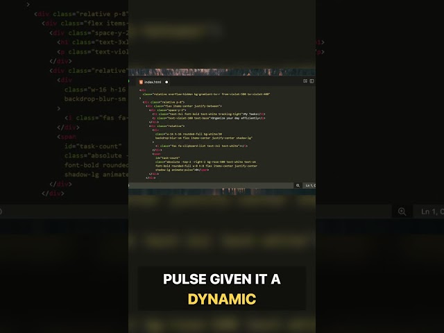 Build To-Do App from Scratch HTML CSS JavaScript - Part 8 #shorts #trend #html #javascript #2026