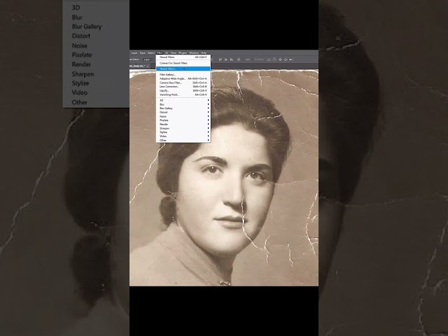 My Old Image Restoration in Photoshop Tutorial