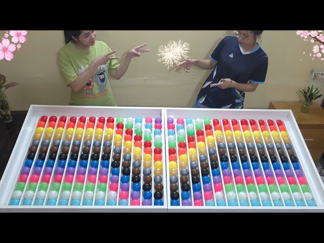 🌙 Gentle Gameplay | Soothing Color Ball Sorting 🌈