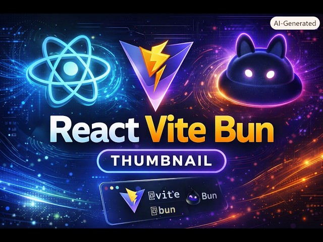 React Basics using Vite and Bun