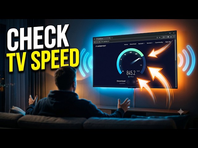 Run an Internet Speed Test on Any TV