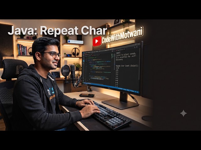 Java 8 Stream API: Print Repeated Characters in String | Java Coding Interview Question