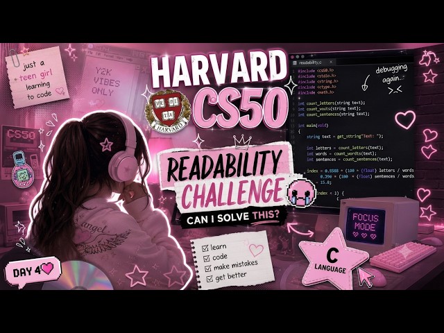 Trying to Solve CS50's Readability Challenge💻🌷