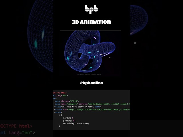 Build an Interactive 3D Wireframe Sphere in WebGL & Three.js! 🌐✨