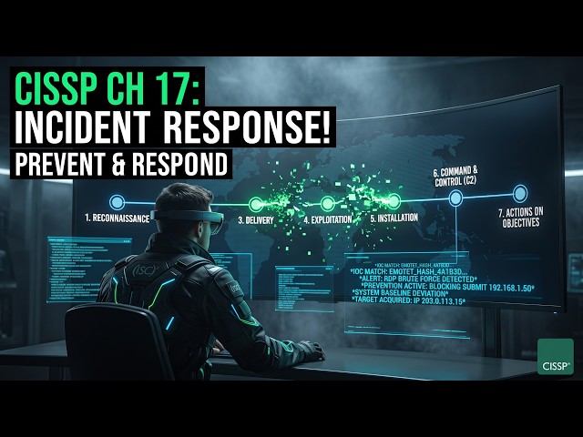ISC2 - CISSP - exam preparation - Chapter17 - Preventing and Responding to Incidents