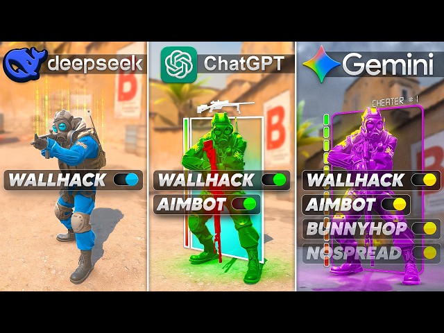 I Made CS2 HACKS With Different AIs - Will I Get Banned?