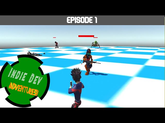 Indie Dev Adventures! (Game Developer Vlog) - Episode 1 [Unity 3D Game]
