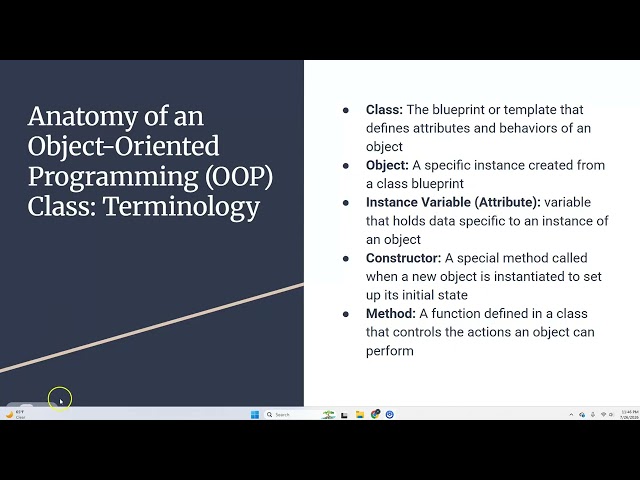Topic 3, Video 3: Programming Paradigms & Object-Oriented Design