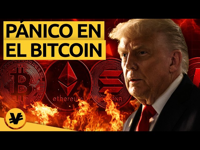 Trump desata el pánico en Bitcoin: la mayor caída absoluta de la historia