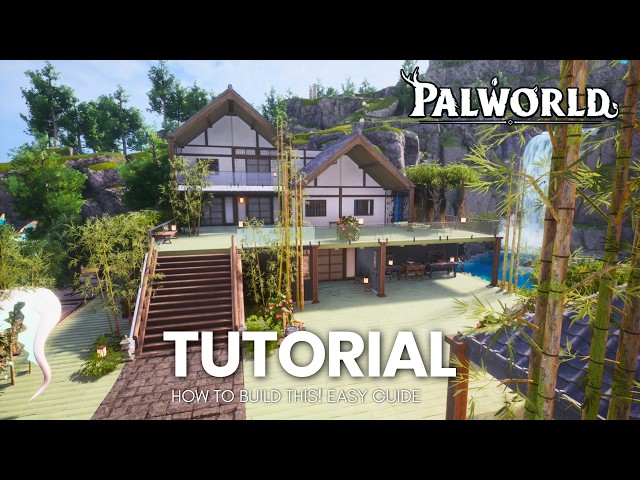 JAPANESE BASE TUTORIAL  Palworld 1.0 #palworld