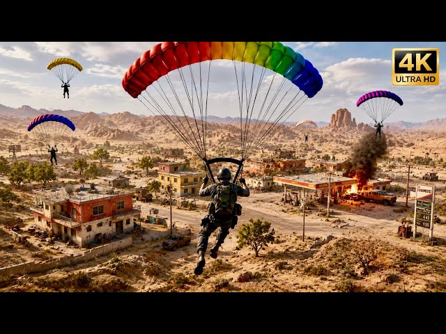 PUBG PC: Miramar FPP🧠HIGH IQ PLAYS WENT CRAZY! 💀 | Insane Full Gameplay | 4K Ultra Graphics