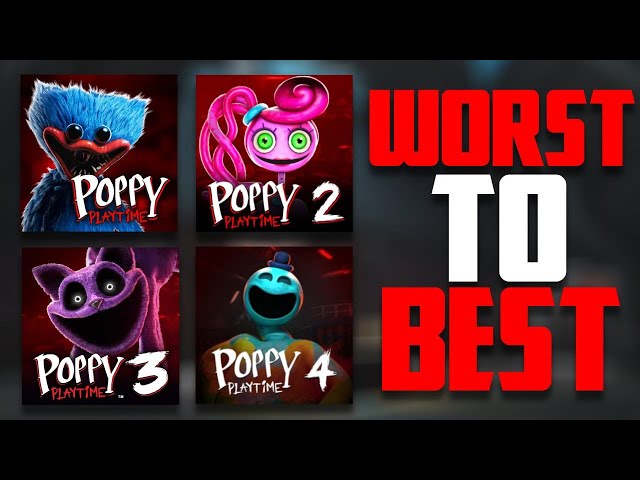 Ranking all Poppy Playtime Chapters (Old)
