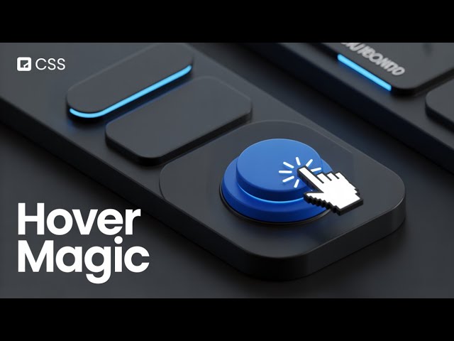 CSS Button Effects| HTML & CSS Tutorial 