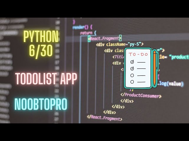 Build a To-Do List App in Python | Tkinter Beginner Project with GUI