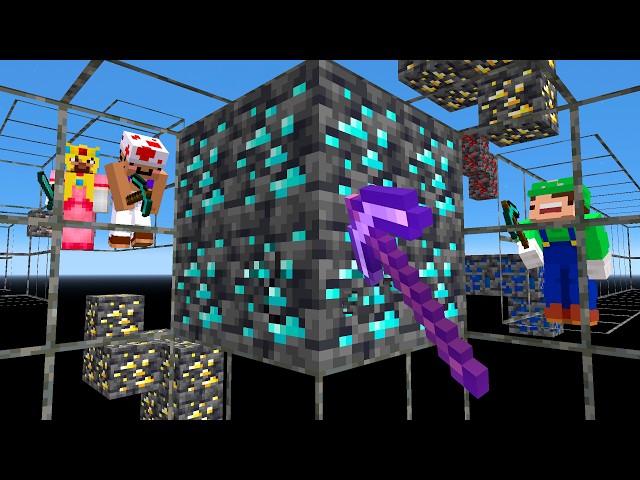 Minecraft Manhunt, But I Secretly Xray...