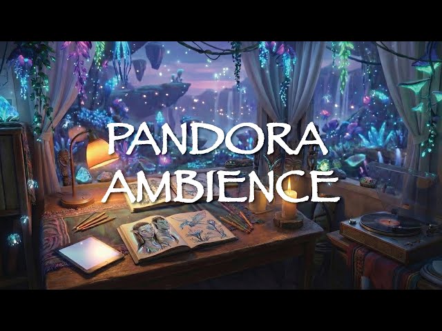 Avatar-Inspired Pandora Ambience 🌌 | Chill Music for Focus, Study & Sleep