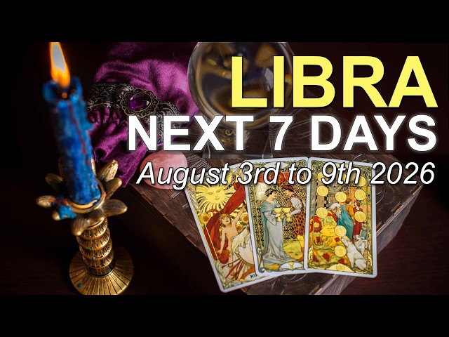 LIBRA Weekly Tarot Reading "FIRST LIGHT!' August 3rd to 9th 2026 | Truth Well Told Tarot ✨