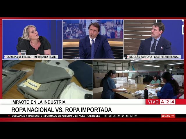 🚨 CRUCES ENTRE EL GOBIERNO Y LA INDUSTRIA TEXTIL: POLÉMICA POR LA ROPA IMPORTADA