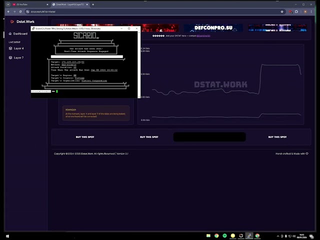 SICARIO C2/BOTNET vs DSAT, STRONG L4/L7. BEST C2/BOTNET CHEAPEST C2/BOTNET